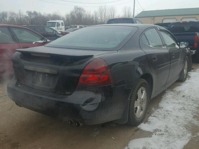 2G2WS522851125618 - 2005 PONTIAC GRAND PRIX BLACK photo 4