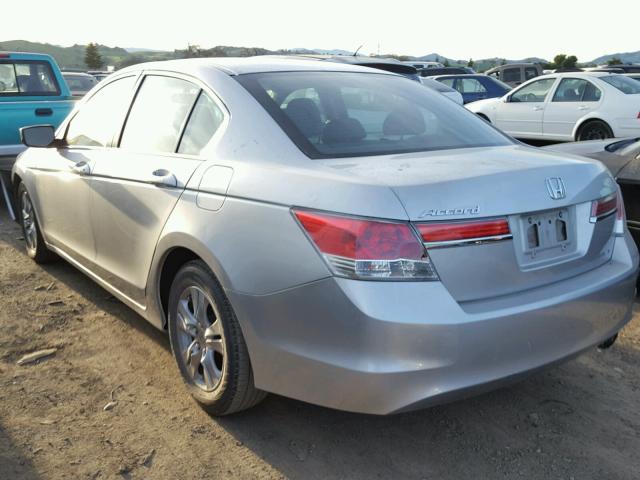 1HGCP2F66CA141526 - 2012 HONDA ACCORD SE GRAY photo 3