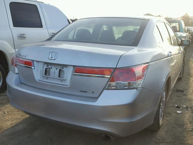 1HGCP2F66CA141526 - 2012 HONDA ACCORD SE GRAY photo 4