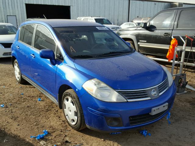 3N1BC13E49L480317 - 2009 NISSAN VERSA S BLUE photo 1