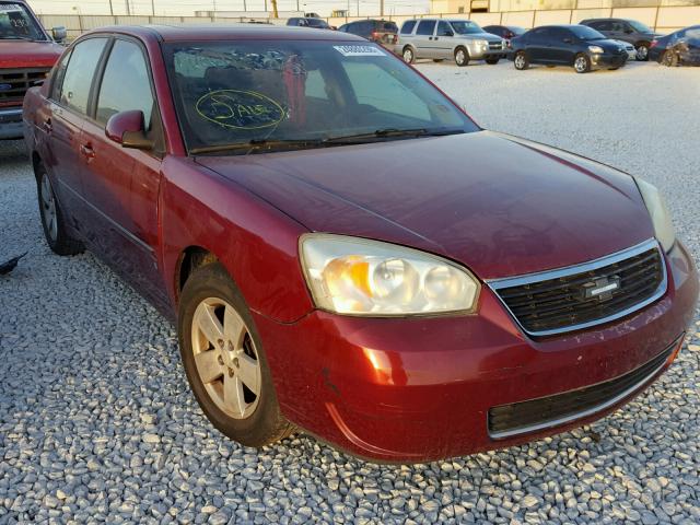 1G1ZT53826F132205 - 2006 CHEVROLET MALIBU LT RED photo 1