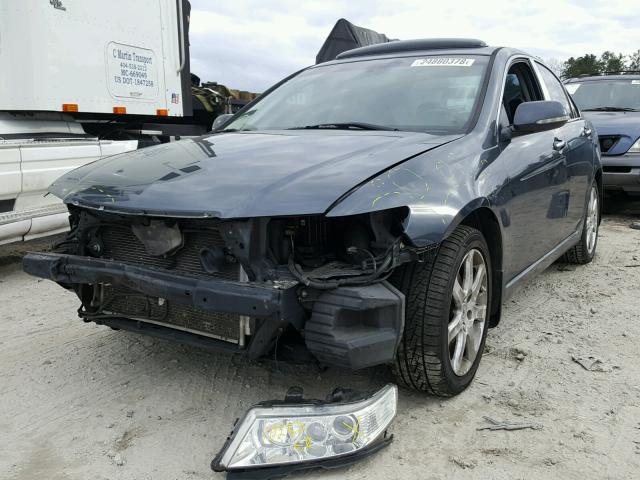 JH4CL968X5C019357 - 2005 ACURA TSX GRAY photo 2