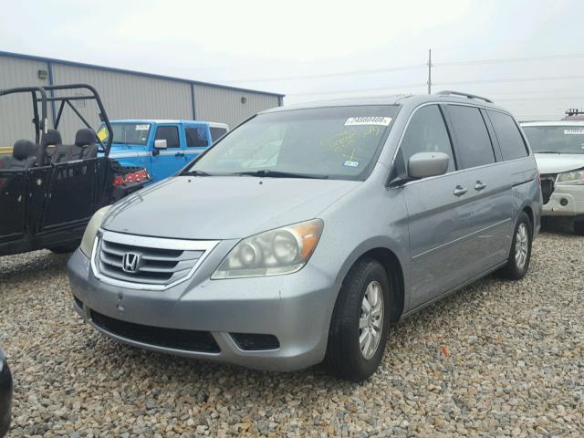 5FNRL38798B026806 - 2008 HONDA ODYSSEY EX BLUE photo 2