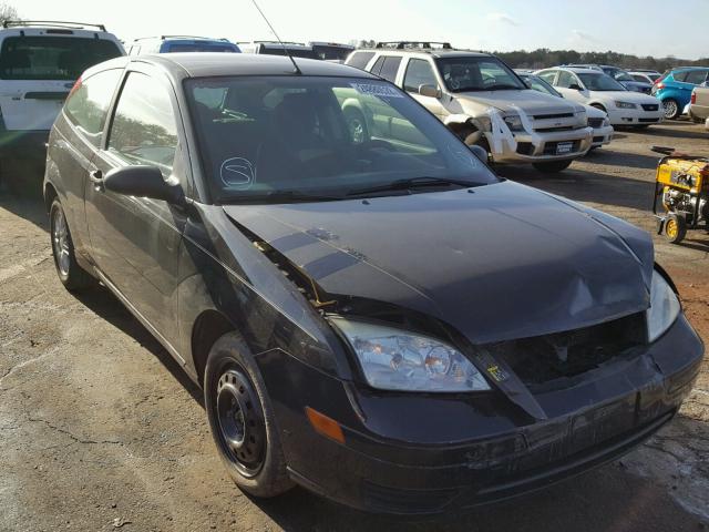 1FAFP31N17W264990 - 2007 FORD FOCUS ZX3 BLACK photo 1