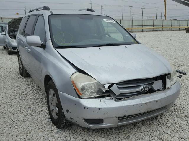 KNDMB233776115652 - 2007 KIA SEDONA EX SILVER photo 1