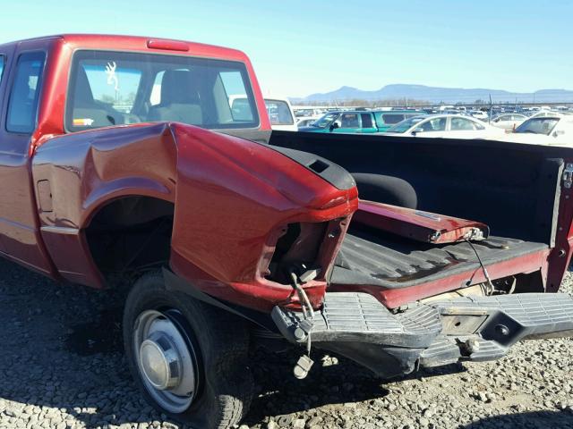 1FTYR14U54PA09141 - 2004 FORD RANGER SUP RED photo 9