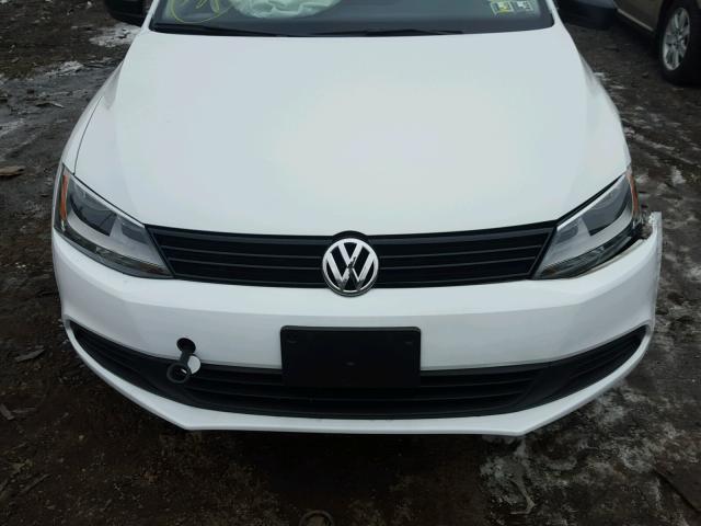 3VW2K7AJ4EM429002 - 2014 VOLKSWAGEN JETTA BASE 白色 照片 7