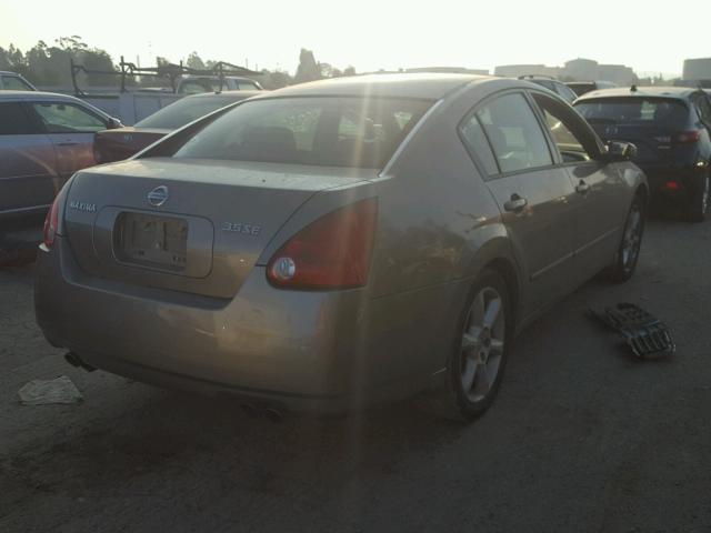 1N4BA41E35C813836 - 2005 NISSAN MAXIMA SE GRAY photo 4