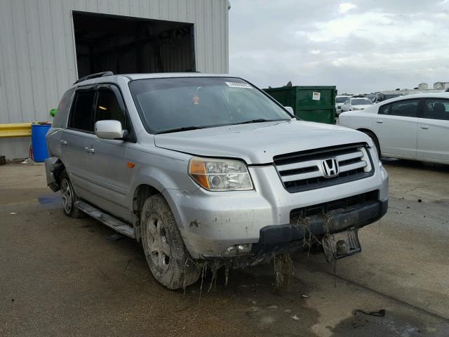 5FNYF28566B027226 - 2006 HONDA PILOT EX SILVER photo 1