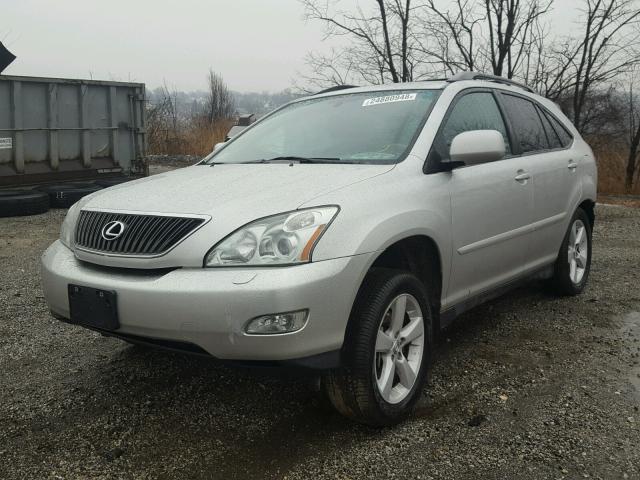 2T2GK31U47C026477 - 2007 LEXUS RX 350 SILVER photo 2