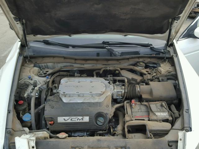 1HGCP36808A077269 - 2008 HONDA ACCORD EXL WHITE photo 7