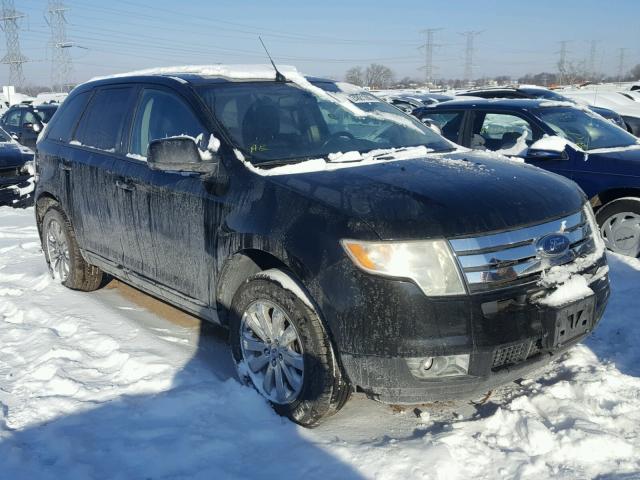 2FMDK49C17BA99724 - 2007 FORD EDGE SEL P BLACK photo 1