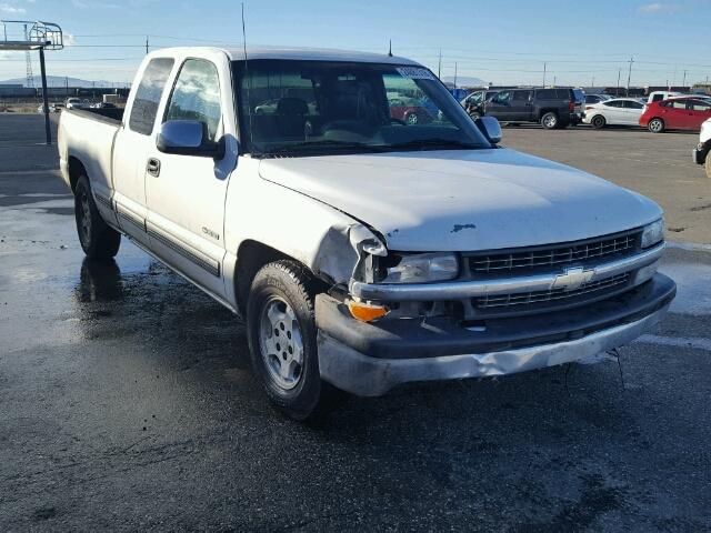 2GCEC19T511171557 - 2001 CHEVROLET SILVERADO WHITE photo 1