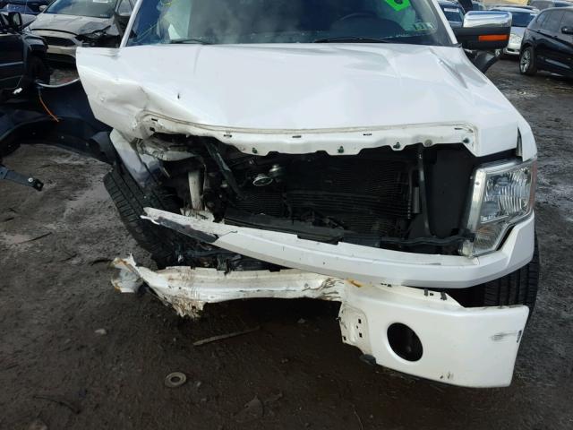 1FTFW1EF5CFA52091 - 2012 FORD F150 SUPER WHITE photo 7