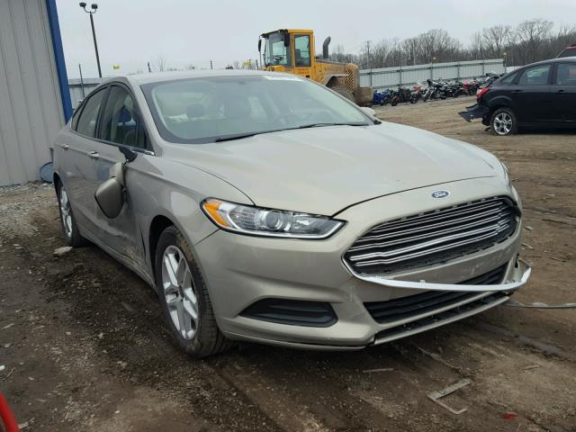 3FA6P0H70FR168534 - 2015 FORD FUSION SE GOLD photo 1