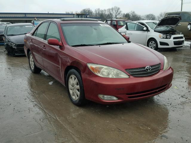 4T1BE30K84U266017 - 2004 TOYOTA CAMRY LE RED photo 1