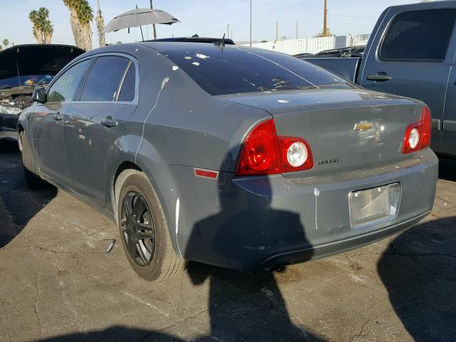 1G1ZG57B99F242246 - 2009 CHEVROLET MALIBU LS GRAY photo 3