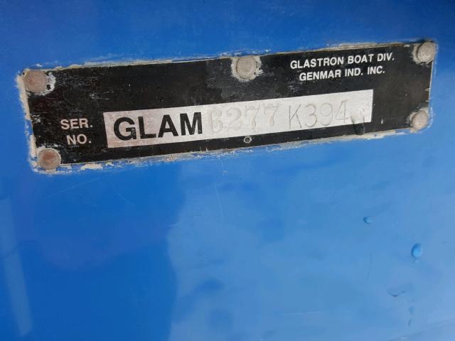 GLAM6277K394 - 1995 GLAS MARINE/TRL WHITE photo 10