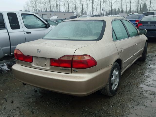 1HGCG1656YA081756 - 2000 HONDA ACCORD EX GOLD photo 4