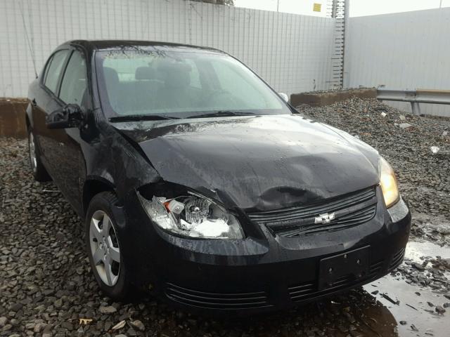 1G1AL58F787315522 - 2008 CHEVROLET COBALT LT BLACK photo 1