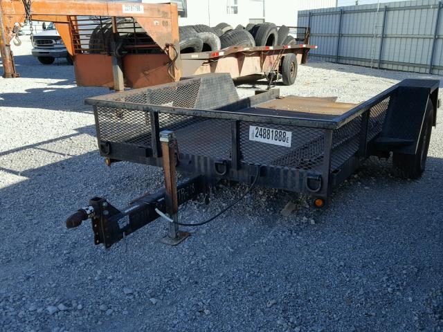 B1LL0FSALE2488188 - 2010 UTILITY TRAILER BLACK photo 2