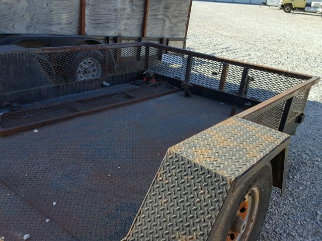 B1LL0FSALE2488188 - 2010 UTILITY TRAILER BLACK photo 5