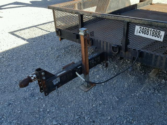 B1LL0FSALE2488188 - 2010 UTILITY TRAILER BLACK photo 8