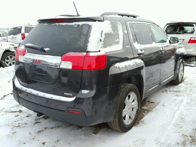 2GKFLVEK9D6265932 - 2013 GMC TERRAIN SL BLACK photo 4