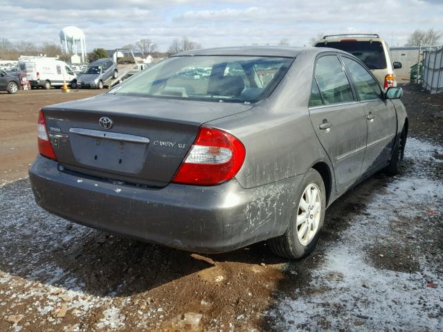 4T1BE30K23U737920 - 2003 TOYOTA CAMRY LE GRAY photo 4