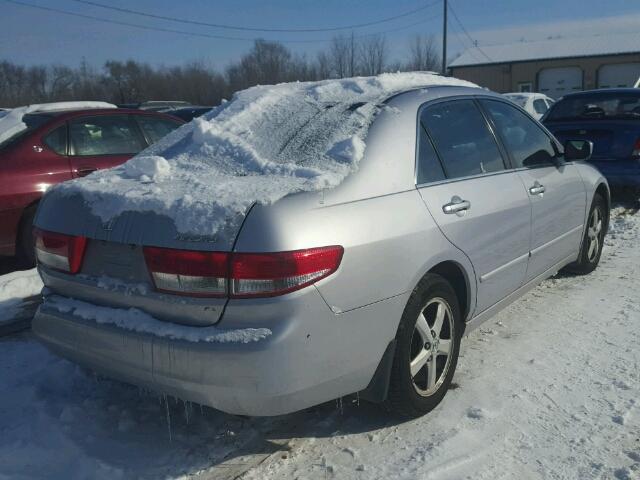 1HGCM56684A124559 - 2004 HONDA ACCORD EX GRAY photo 4