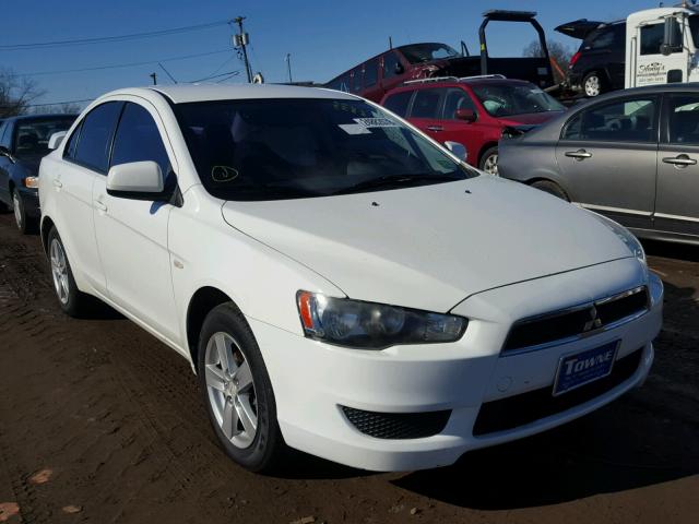 JA3AU26U29U038350 - 2009 MITSUBISHI LANCER ES/ WHITE photo 1