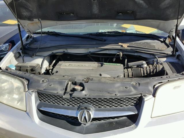 2HNYD182X2H528544 - 2002 ACURA MDX SILVER photo 7