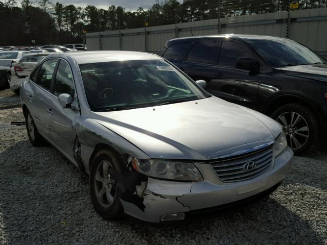 KMHFC46DX7A222628 - 2007 HYUNDAI AZERA GLS SILVER photo 1