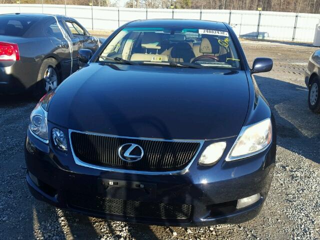 JTHCE96S170010640 - 2007 LEXUS GS 350 BLUE photo 9