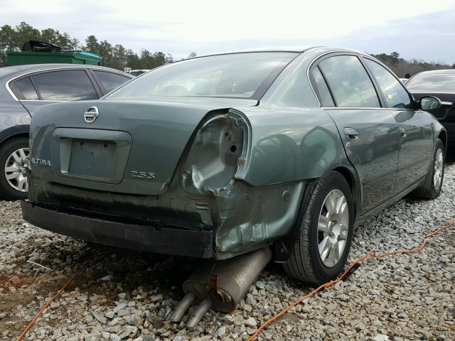 1N4AL11D66N430510 - 2006 NISSAN ALTIMA S GREEN photo 4