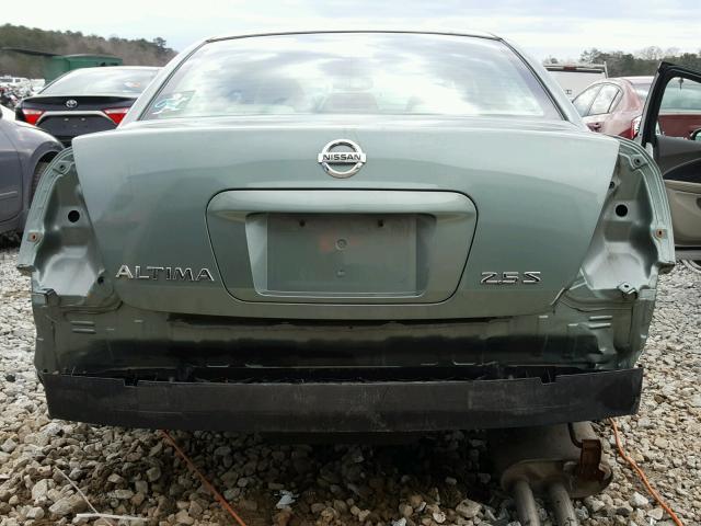 1N4AL11D66N430510 - 2006 NISSAN ALTIMA S GREEN photo 9