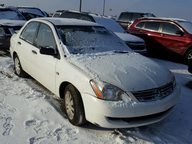 JA3AJ26E26U014997 - 2006 MITSUBISHI LANCER ES WHITE photo 1