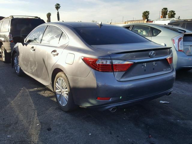 JTHBK1GG6E2146862 - 2014 LEXUS ES 350 GRAY photo 3