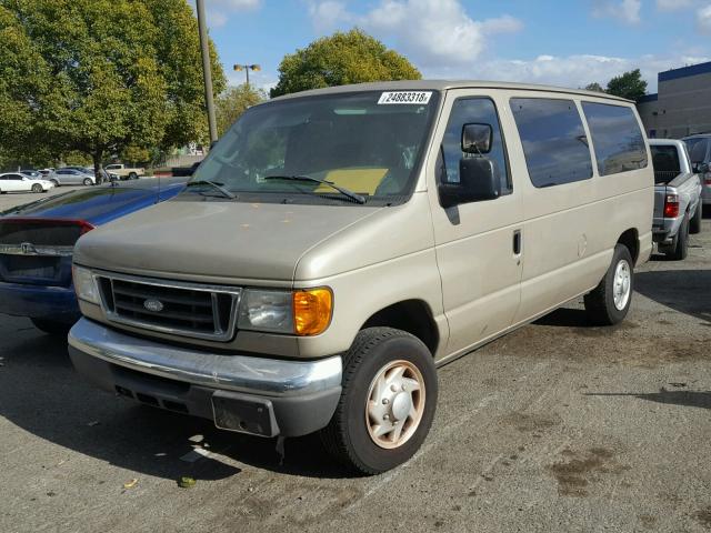 1FMNE11LX7DA68732 - 2007 FORD ECONOLINE GOLD photo 2