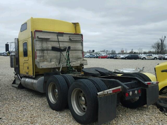 1XKWD49X87J184683 - 2007 KENWORTH CONSTRUCTI YELLOW photo 3