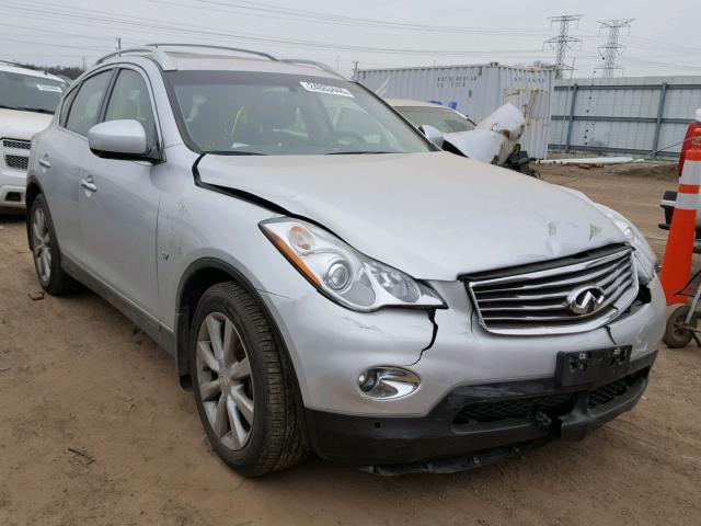 JN1BJ0HR9FM772011 - 2015 INFINITI QX50 SILVER photo 1