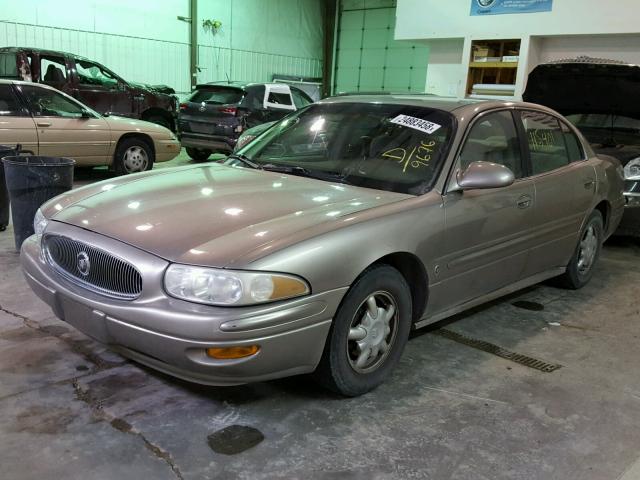 1G4HP54K614279676 - 2001 BUICK LESABRE CU TAN photo 2