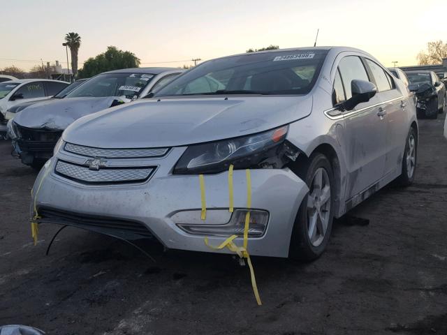 1G1RA6E43DU106159 - 2013 CHEVROLET VOLT SILVER photo 2