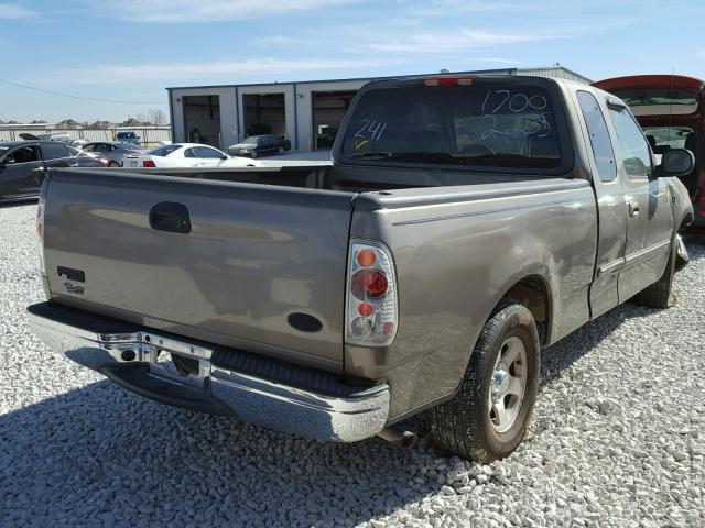 1FTRX17202NB28793 - 2002 FORD F150 BROWN photo 4