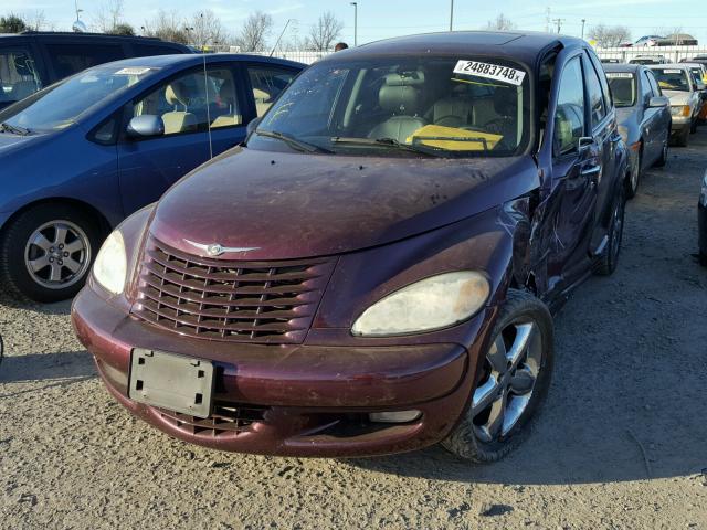 3C8FY78GX3T652093 - 2003 CHRYSLER PT CRUISER PURPLE photo 2