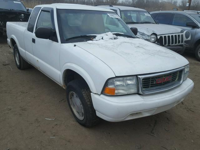 1GTCS19X638105953 - 2003 GMC SONOMA WHITE photo 1