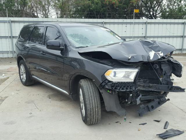 1C4RDHAG3GC374066 - 2016 DODGE DURANGO SX BLACK photo 1