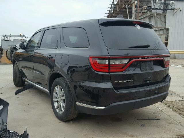 1C4RDHAG3GC374066 - 2016 DODGE DURANGO SX BLACK photo 3