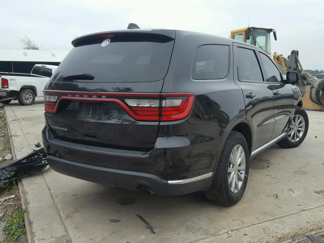 1C4RDHAG3GC374066 - 2016 DODGE DURANGO SX BLACK photo 4