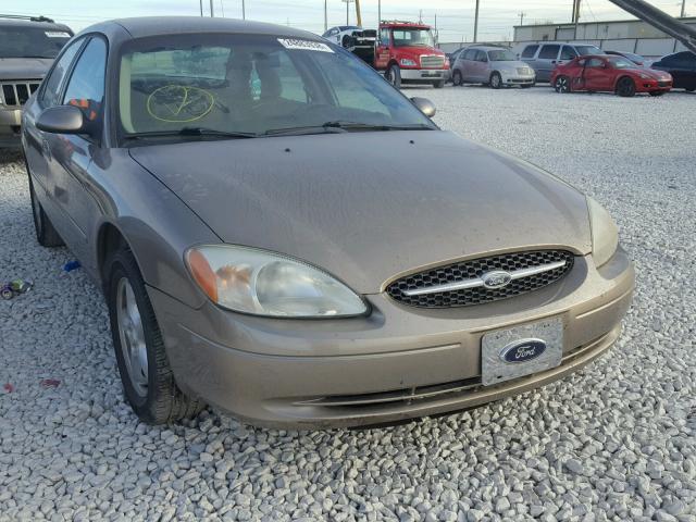 1FAFP53U02G214018 - 2002 FORD TAURUS SE TAN photo 1